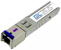 Модуль GIGALINK SFP, WDM, 2,5Гбит/с, одно волокно SM, SC, Tx:1310/Rx:1550 нм, DDM, 13 дБ (до 20 км) (GL-2G10-1310/1550)