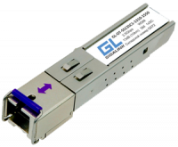 Модуль GIGALINK SFP, WDM, 2,5Гбит/с, одно волокно SM, SC, Tx:1550/Rx:1310 нм, DDM, 13 дБ (до 20 км) (GL-2G10-1550/1310)