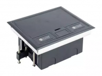 Люк в пол на 4 поста (45х45мм), с суппортом и коробкой стальной