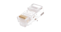 Коннектор NETLAN RJ45/8P8C под витую пару, Кат.5e (Класс D), неэкранированный, уп.100 шт.