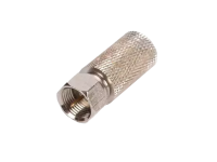 Коннектор F-типа для коаксиальных кабелей RG11, накручивающийся, металлик, уп-ка 100 шт.