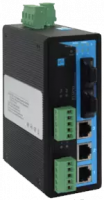 Преобразователь интерфейсов 3 порта 10/100 Мбит/с Base-T, 2 SFP и 2 RS-485.
