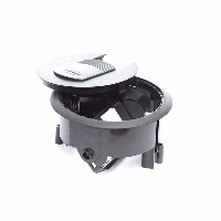 Люк в пол на 2 поста (45х45мм) с суппортом, пластик