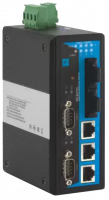 Преобразователь интерфейсов 3 порта 10/100 Мбит/с Base-T, 2 SFP и 2 RS-232.