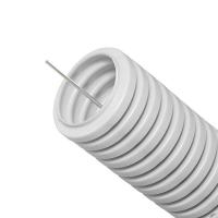 Труба ПВХ гофрир. легкая, с зондом диам 50мм Folan