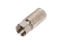 Коннектор F-типа для коаксиальных кабелей RG11, накручивающийся, металлик, в уп-ке 100 шт.