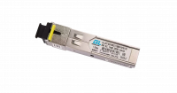 Модуль промышленный GIGALINK SFP, WDM, 1,25Гбит/c, одно волокно SM, SC, Tx:1550/Rx:1310 нм, DDM, 14 дБ (до 20 км)
