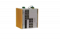 Коммутатор GIGALINK, L2 управляемый, индустриальный, 16 1000Mbps Base-T, 4 combo RJ45/SFP 1000Mbps, питание 12-24В (блок питания поставляется отдельно 30Ватт)