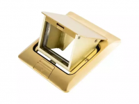 Люк в пол на 1.5 поста (45х45мм), латунь