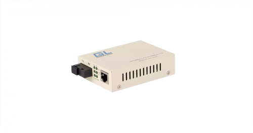 Медиаконвертер неуправляемый, из UTP 100Мбит/c в WDM, SM, SC, Tx:1310/Rx:1550, 18 дБ, до 20 км