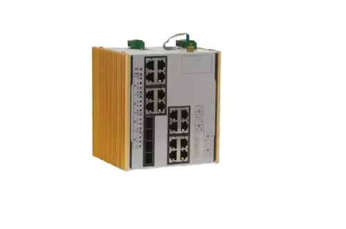 Коммутатор GIGALINK, L2 управляемый, индустриальный, 16 1000Mbps Base-T, 4 combo RJ45/SFP 1000Mbps, питание 12-24В (блок питания поставляется отдельно 30Ватт)