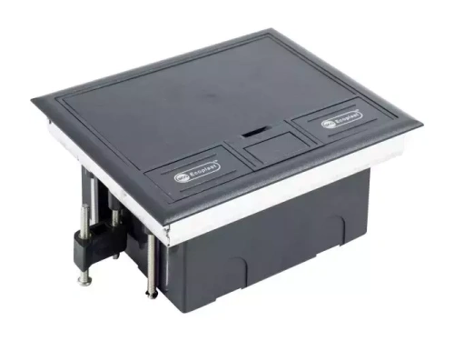 Люк в пол на 4 поста (45х45мм), с суппортом и коробкой стальной