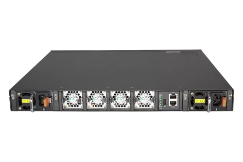 Управляемый коммутатор уровня ядра сети GIGALINK, L3, 48 10Гб/с SFP+, 2* 40Гб/c QSFP+, 4* 100Гб/с QSFP28, 1 RJ45 консольный порт, 1 MGMT