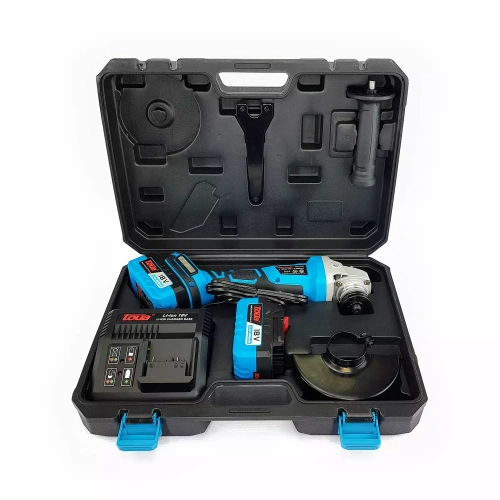 Аккумуляторная болгарка (УШМ) Toua DBLAG125