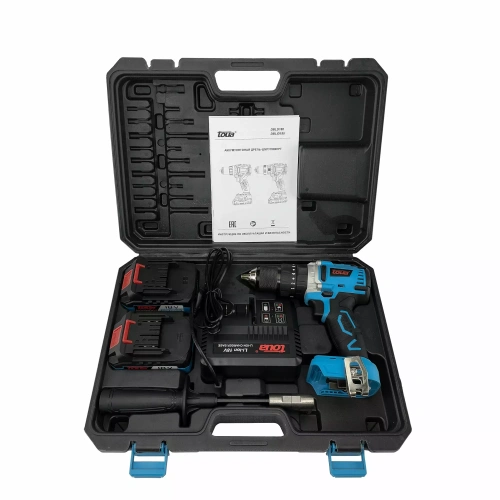 Аккумуляторная ударная дрель-шуруповерт Toua DBLID180