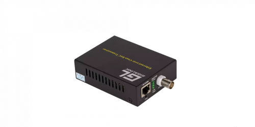 Конвертер GIGALINK UTP-BNC, 10/100Мбит/c, PoE