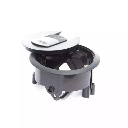 Люк в пол на 2 поста (45х45мм) с суппортом, пластик