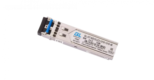 Модуль SFP, 1,25Гбит/c, два волокна MM, 2xLC, 1310 нм, DDM, 12дБ (до 2 км)