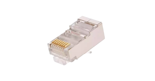 Коннектор RJ45/8P8C под витую пару, Кат.5e, экранированный